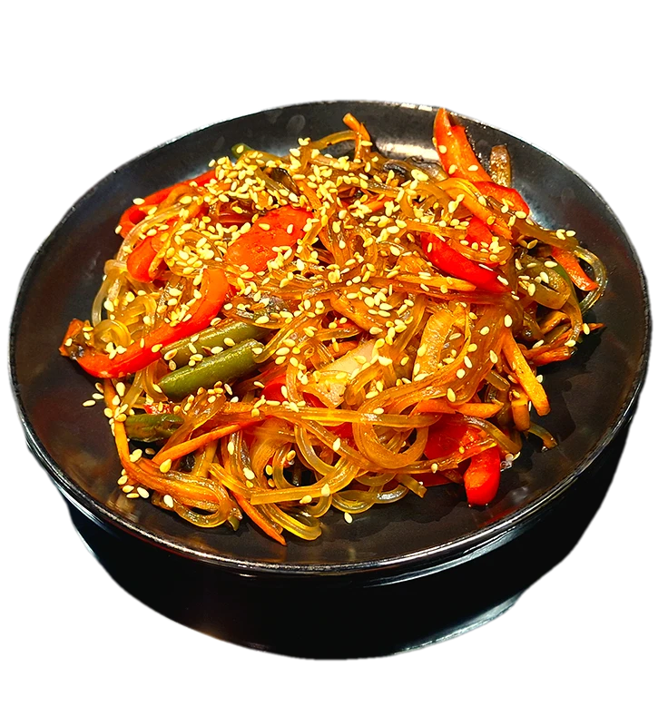 Вок харусаме с овощами