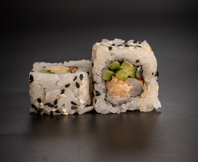 Острый с кальмаром*