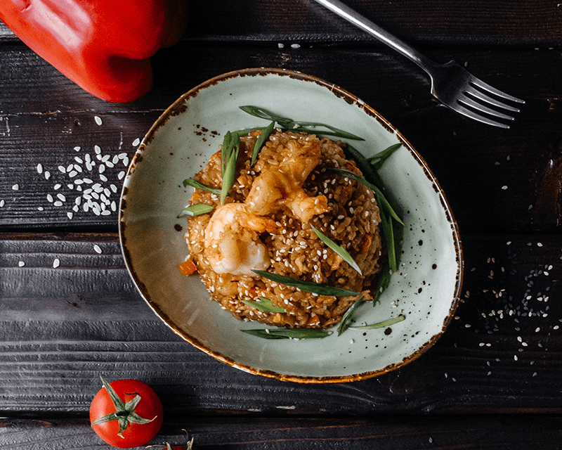 Рис с морепродуктами*