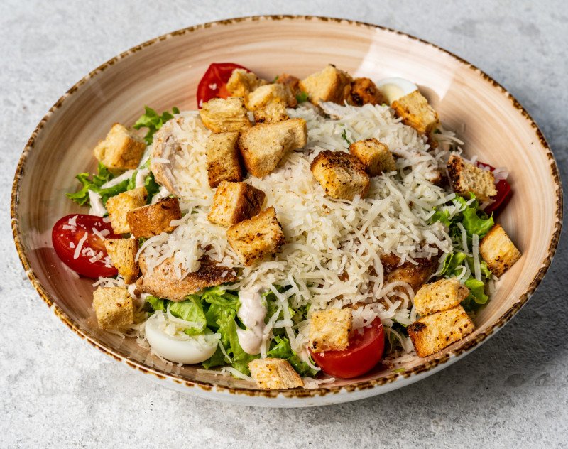 Цезарь с креветками 250г*