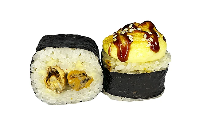 Ролл Запеченный с Мидиями