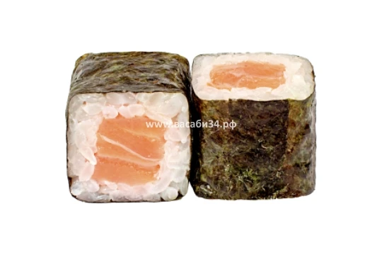 Ролл классический с лососем 