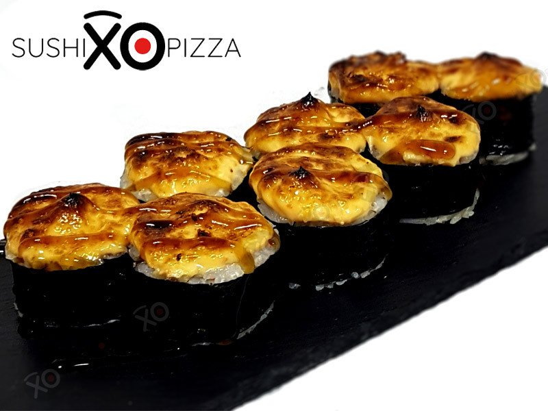 Запеченный с курицей