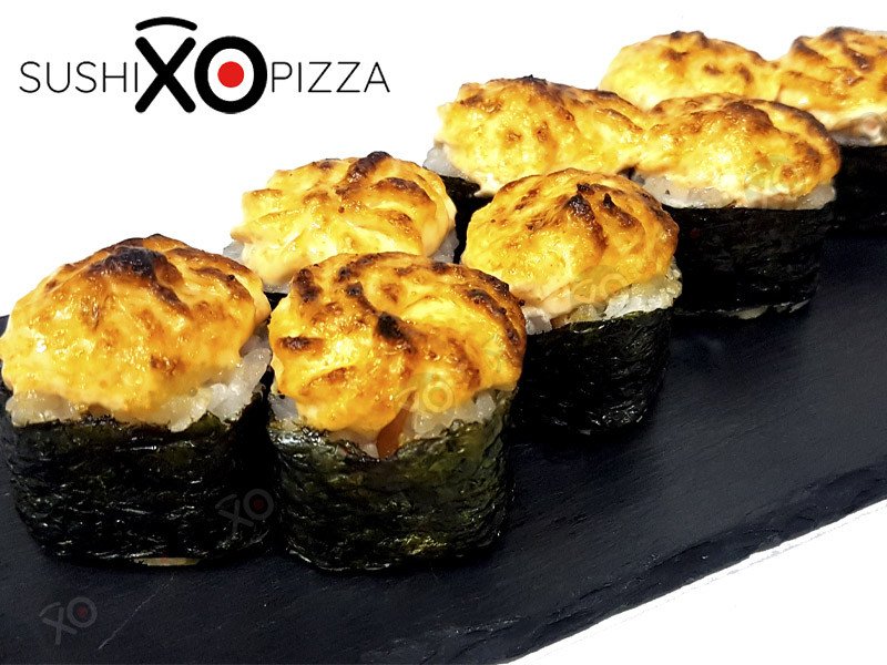 Запеченный цезарь с курицей