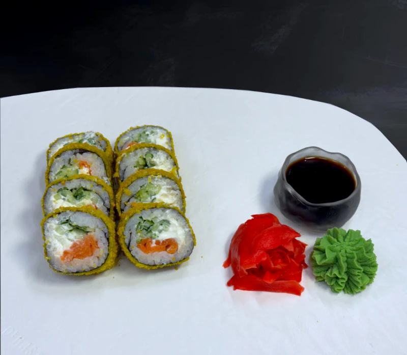 Темпура с лососем