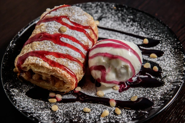 Штрудель грушевый