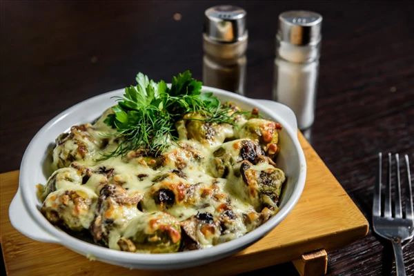 Брюссельская капуста запеченная с сыром