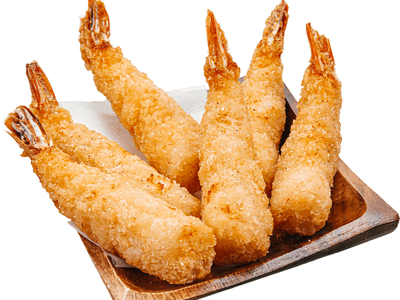 Креветки темпура