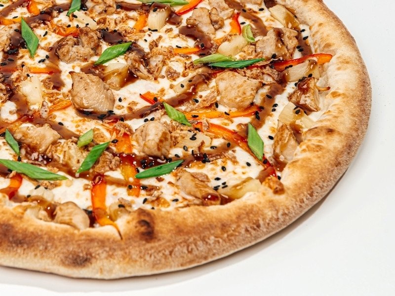 Терияки пицца 