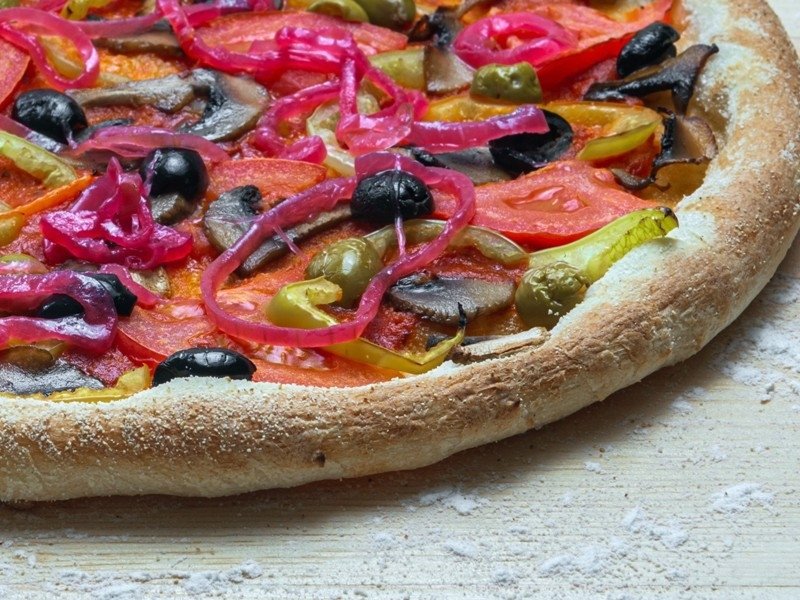 Овощная пицца