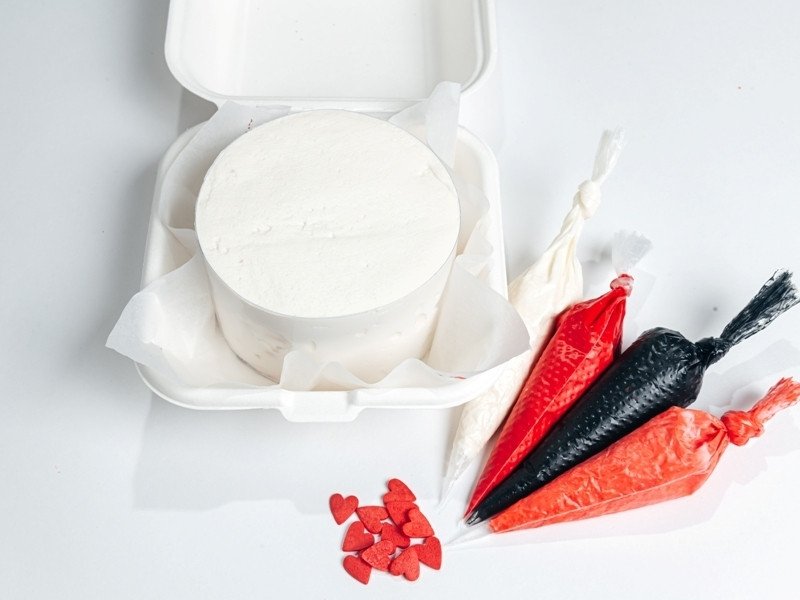 Бенто с набором для рисования