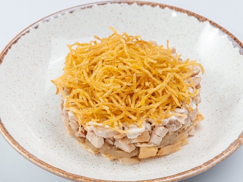 Салат Гнездо глухаря ланч