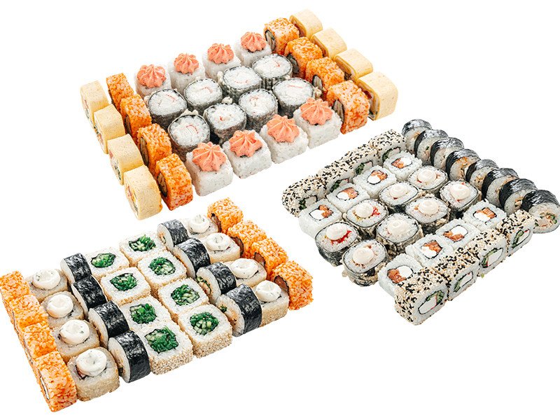 3 сета ( первый второй третий)