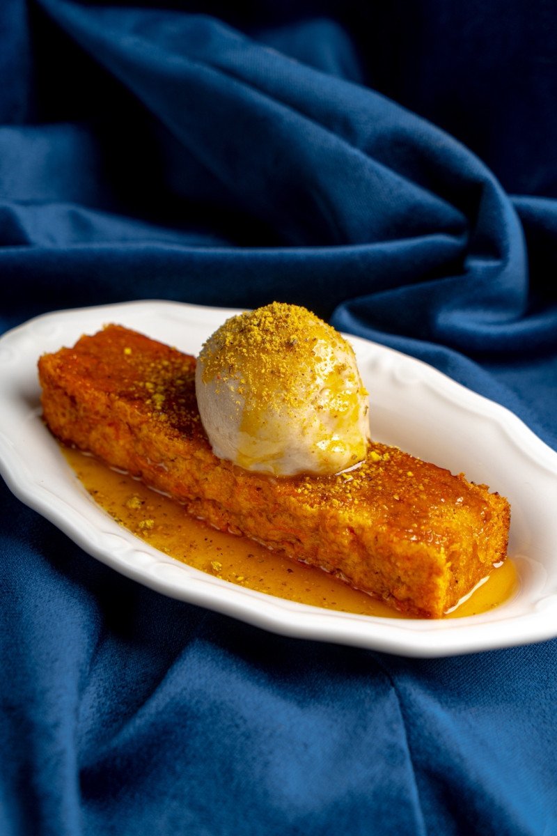 Морковный пирог