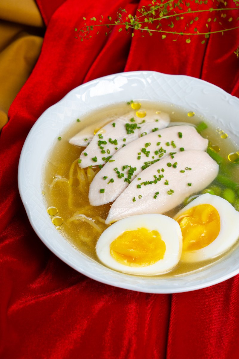 Куриная лапша