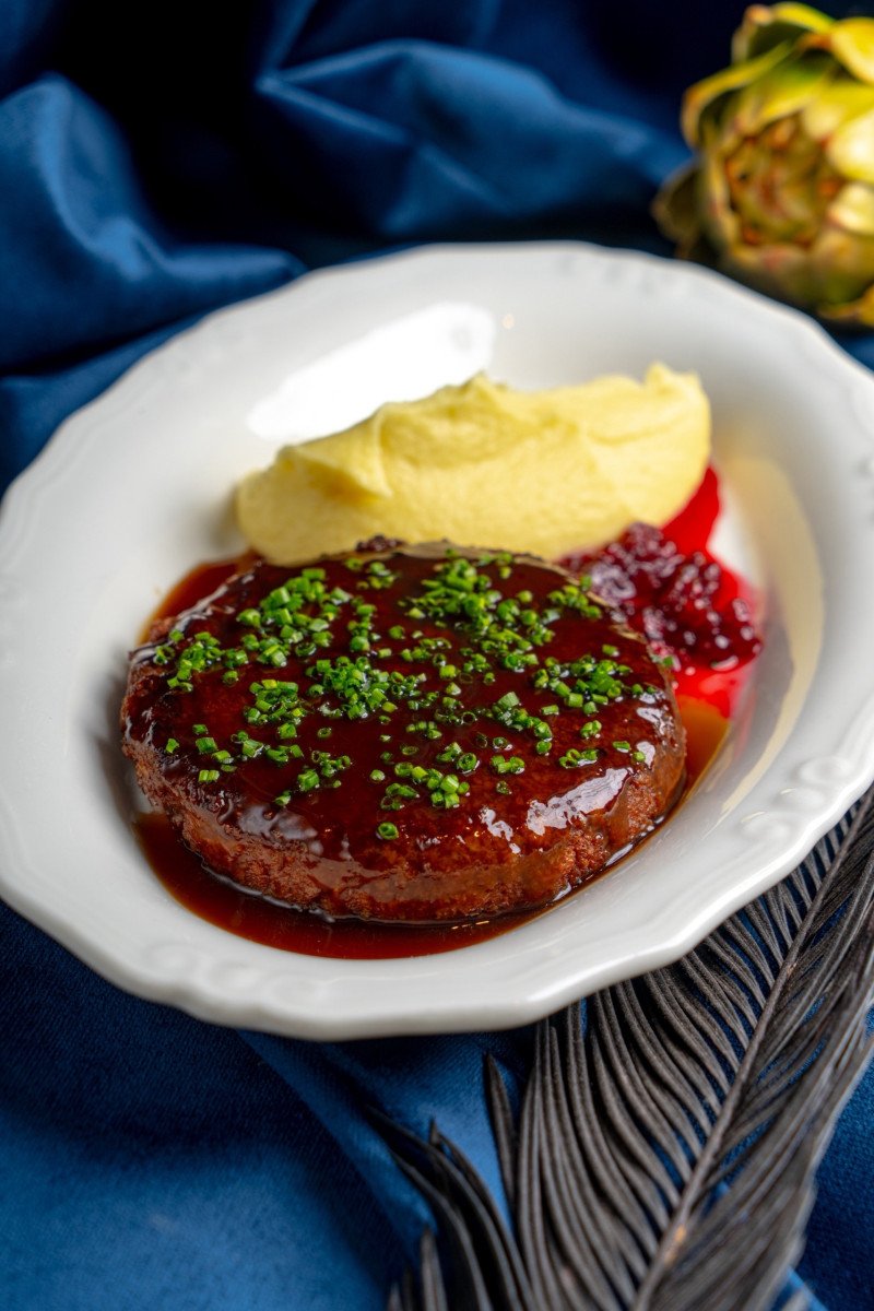 Бифштекс из растительного 