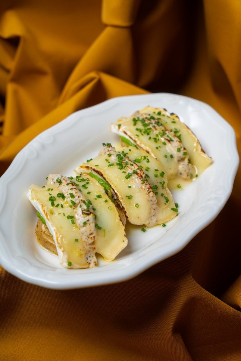 Картофель с камамбером