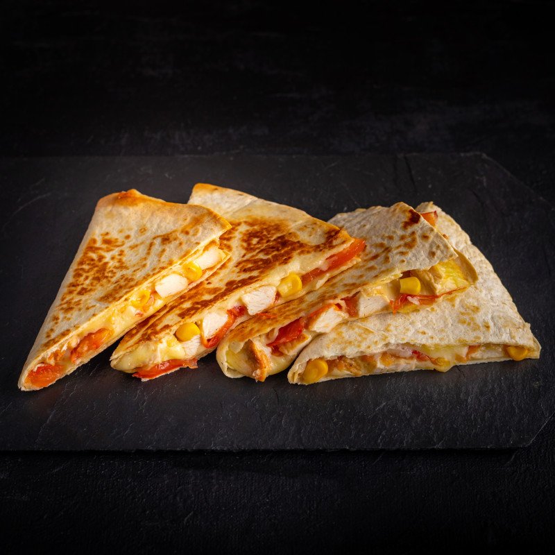 Кесадилья с курицей