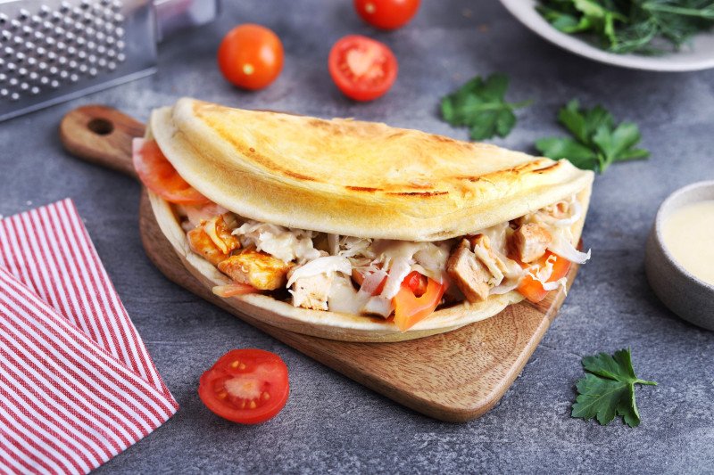 Пицца цезарь