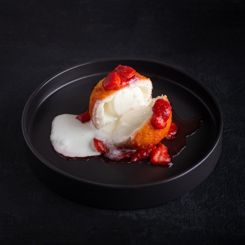 Жареное мороженое