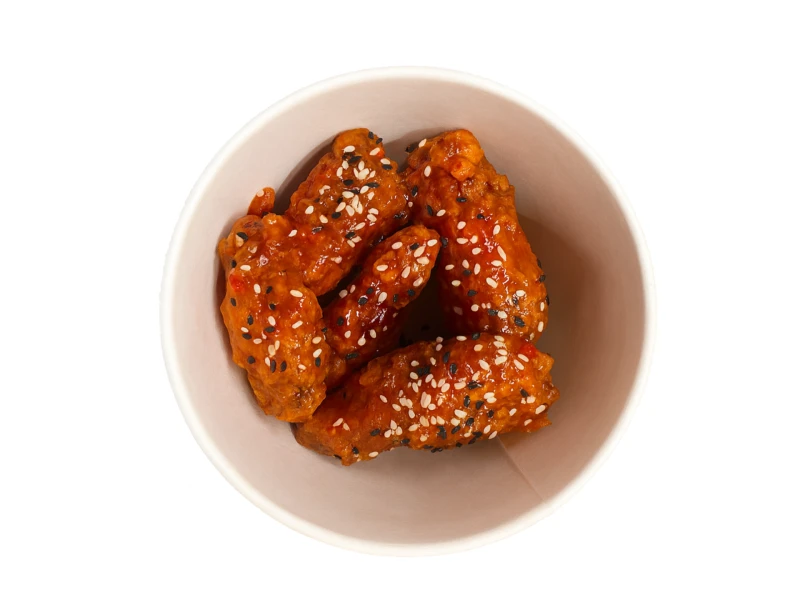 8 крылышек в соусе тайский чили