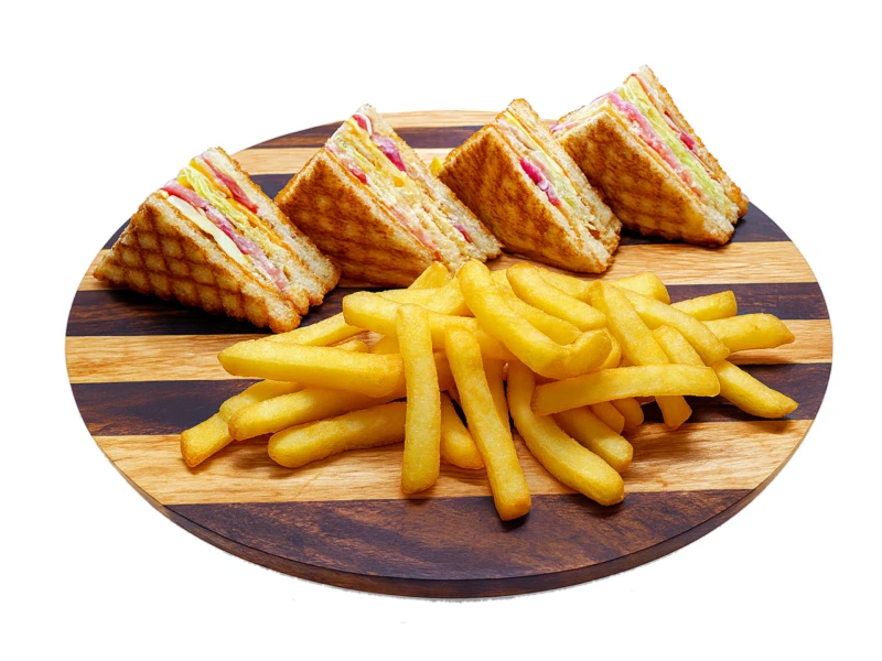 Клаб-сэндвич бекон и яйцо