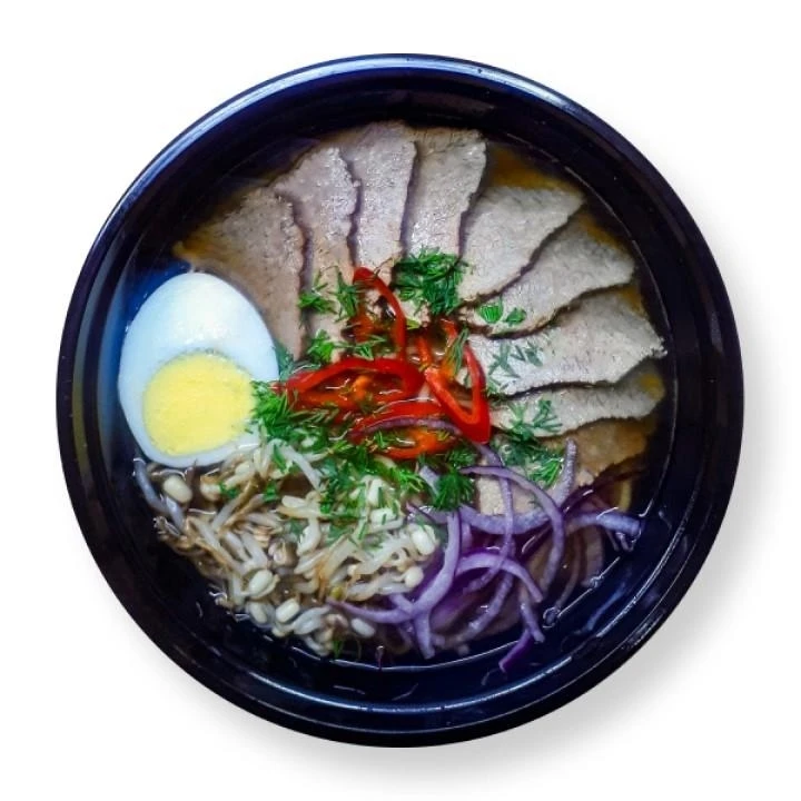 Рамен с телятиной