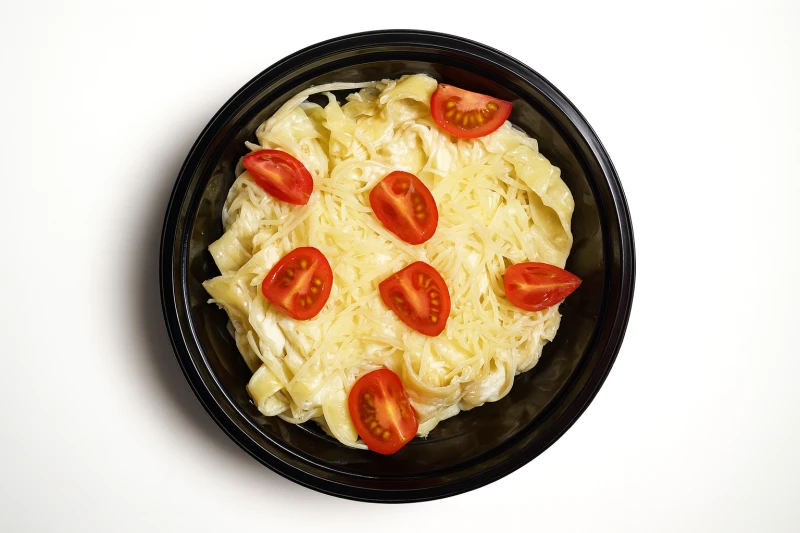 Феттучине четыре сыра