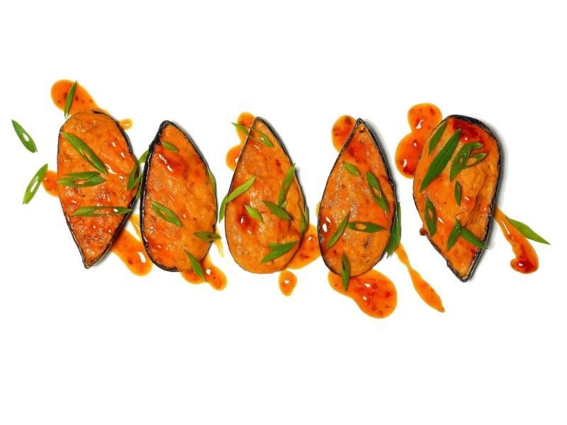 Мидии запеченные