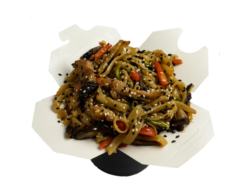 Пшеничный с курицей и свининой