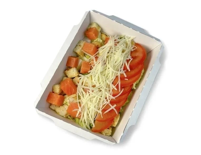 Салат Цезарь с Семгой