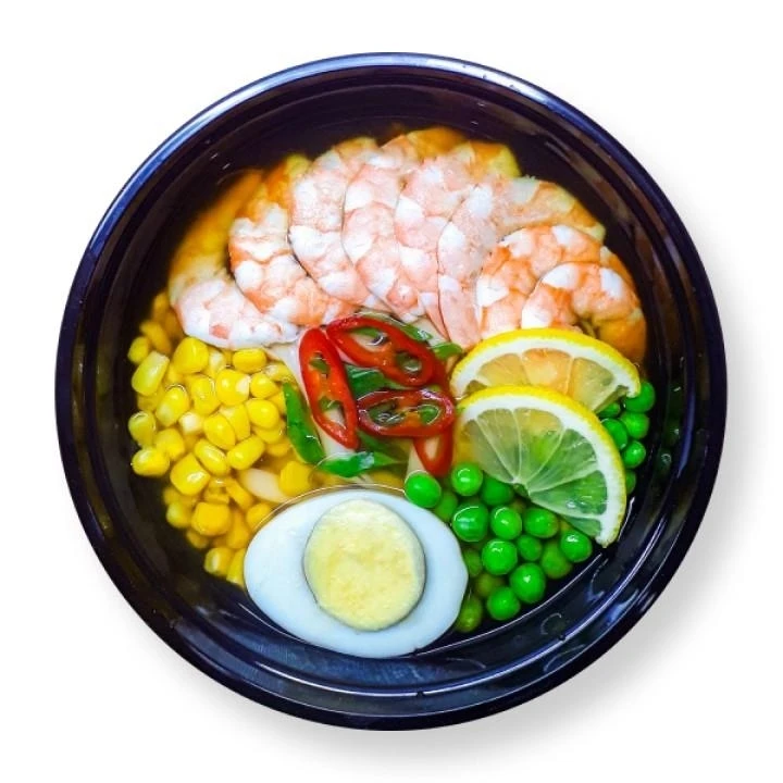 Рамен с креветкой