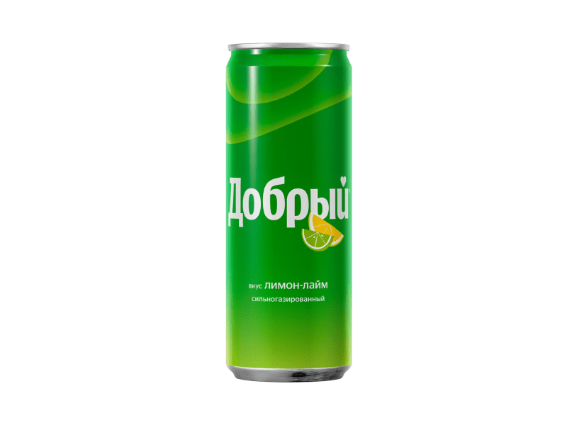Напиток "Добрый" Лимон-лайм мал.