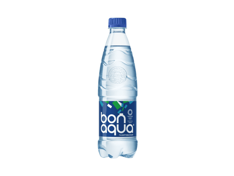 Вода "BonAqua" Газированная