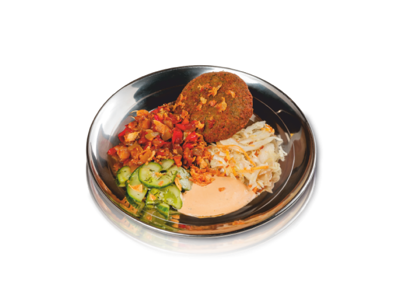 С фалафелем