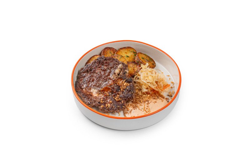 Гурманская котлета с бэйби картофелем