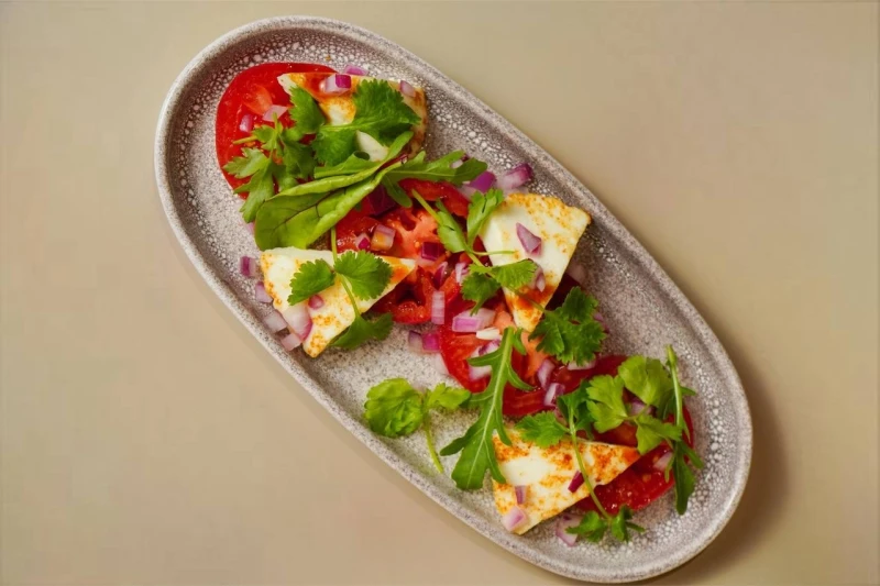 Сладкие томаты с Адыгейским сыром