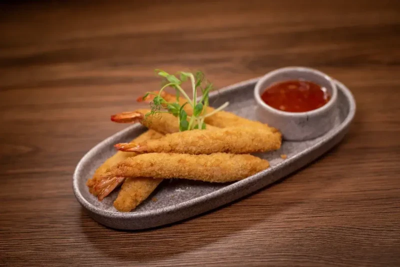 Креветки темпура