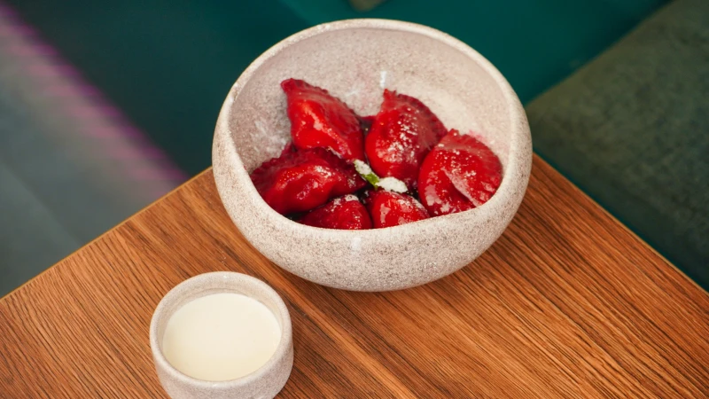 Вареники с вишней