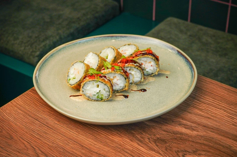 Ролл темпурный с креветкой