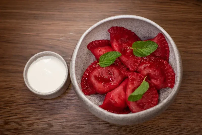 Вареники с вишней