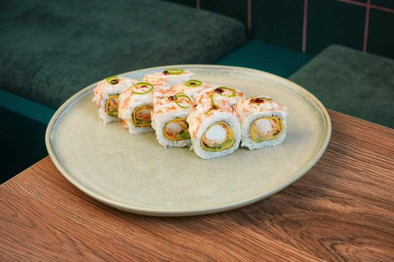 Ролл Дабл креветка