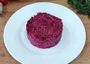 Свекла с чесноком