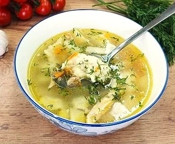 Суп с клецками 