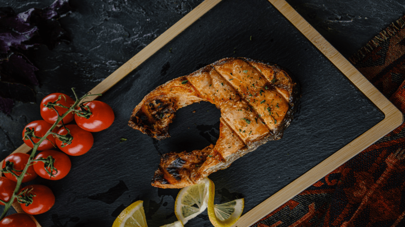 Форель стейк