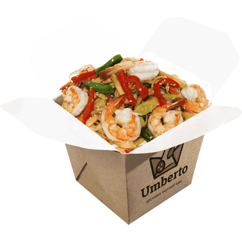 Лапша ВОК с креветкой