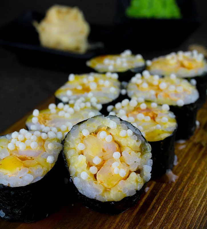 Премиум маки с креветкой 