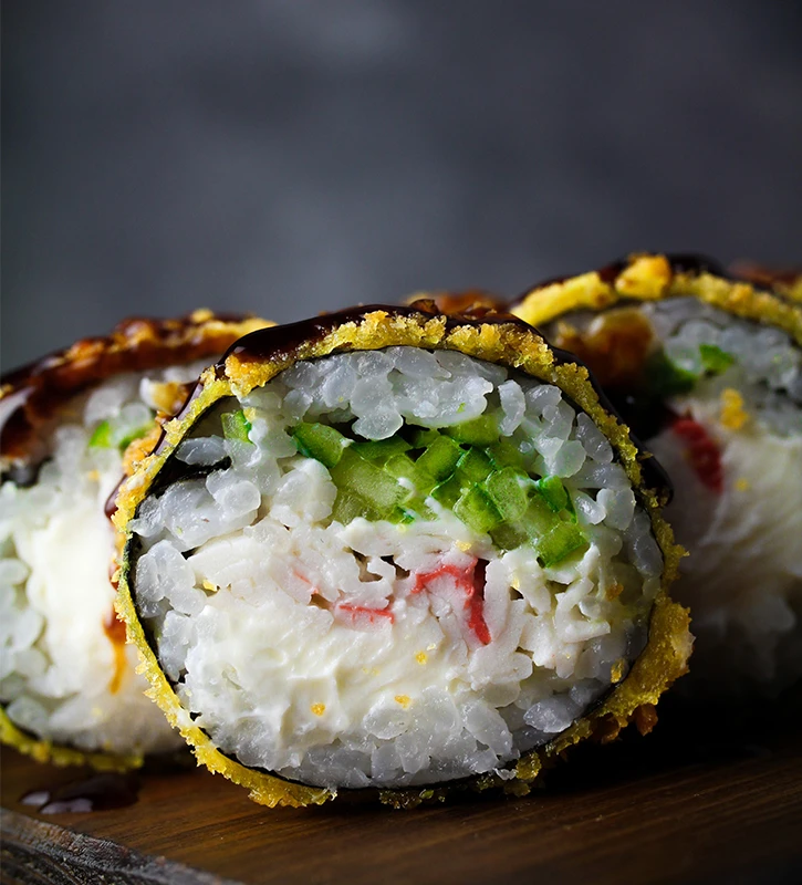 Темпура ролл с крабом стандарт