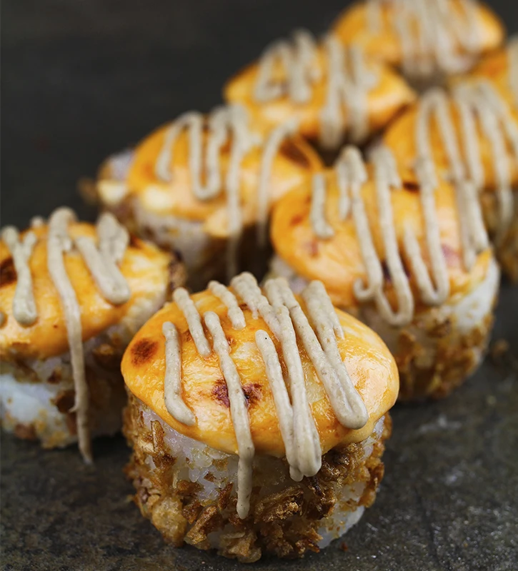 Запеченный с курицей