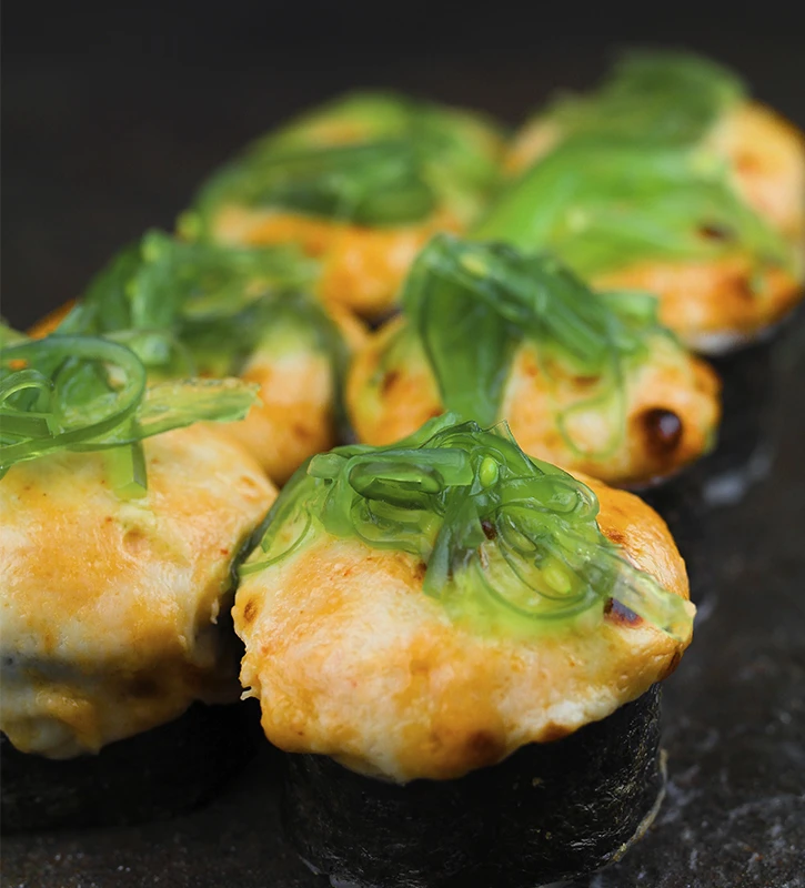 Запеченный ролл с лососем (СЛ)